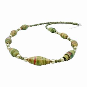 Green and Pink Necklace
