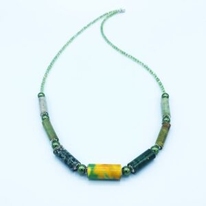 Green hues Necklace