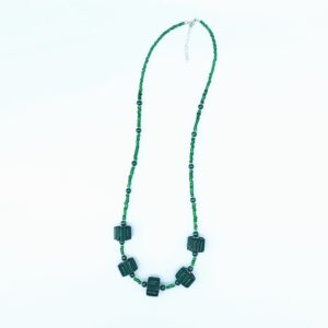 Green Statement Necklace