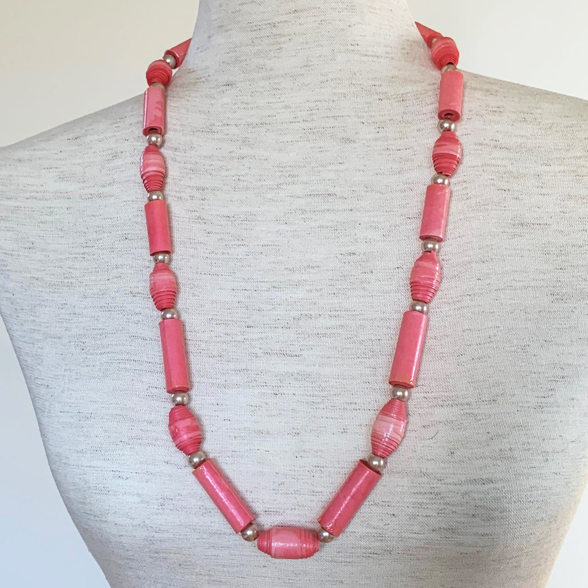 Hot Pink Necklace - Image 2