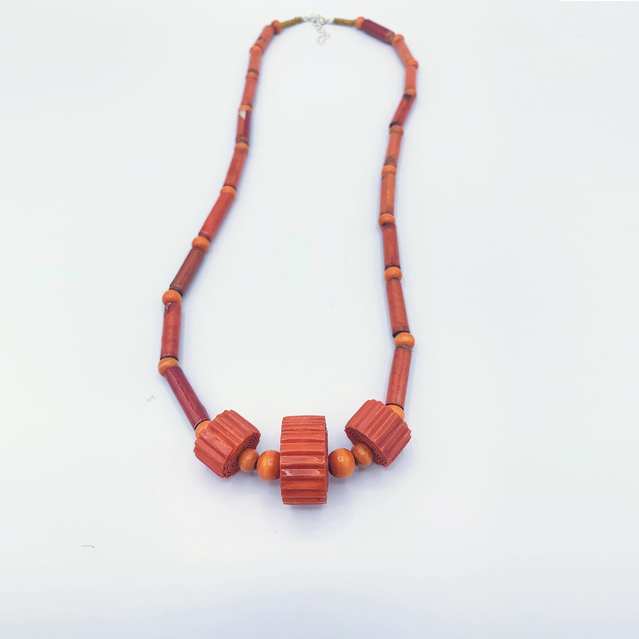 Tangerine color Necklace