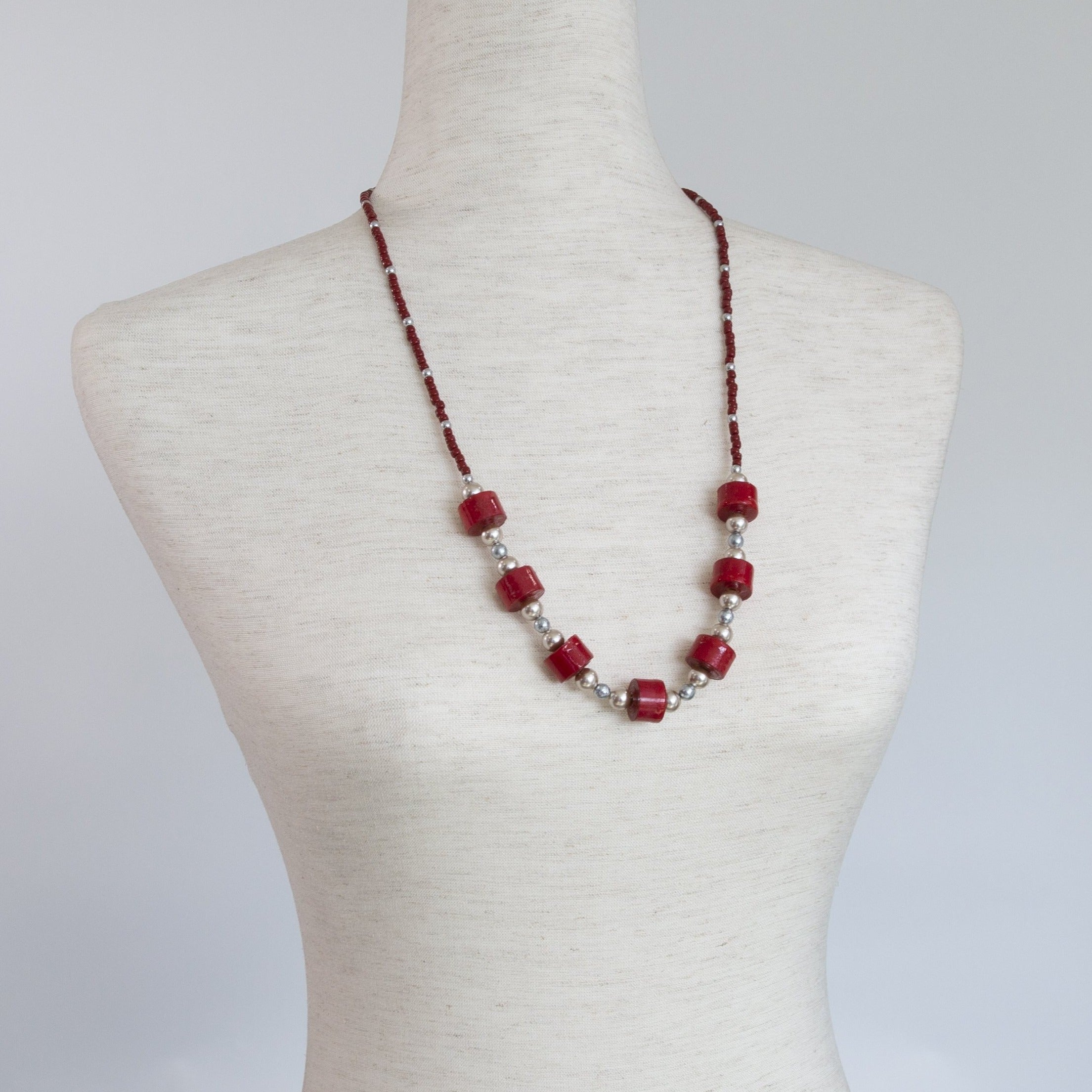 Bold Red Necklace - Image 2