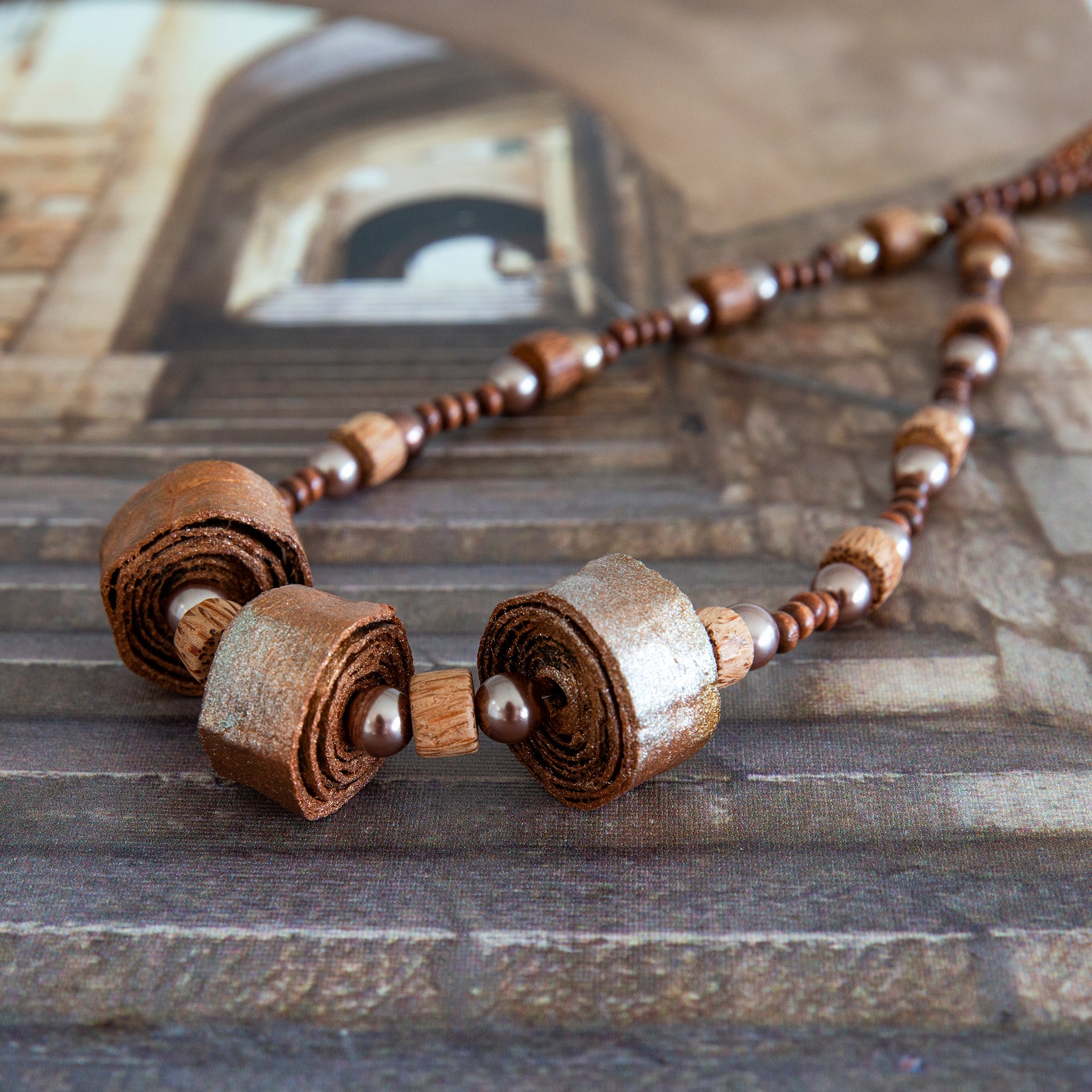 Bronze Hues Necklace - Image 3