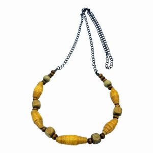 Beige and Brown Necklace