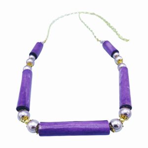Vibrant Purple Necklace
