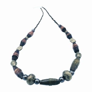 Deep Brown Hues Necklace.