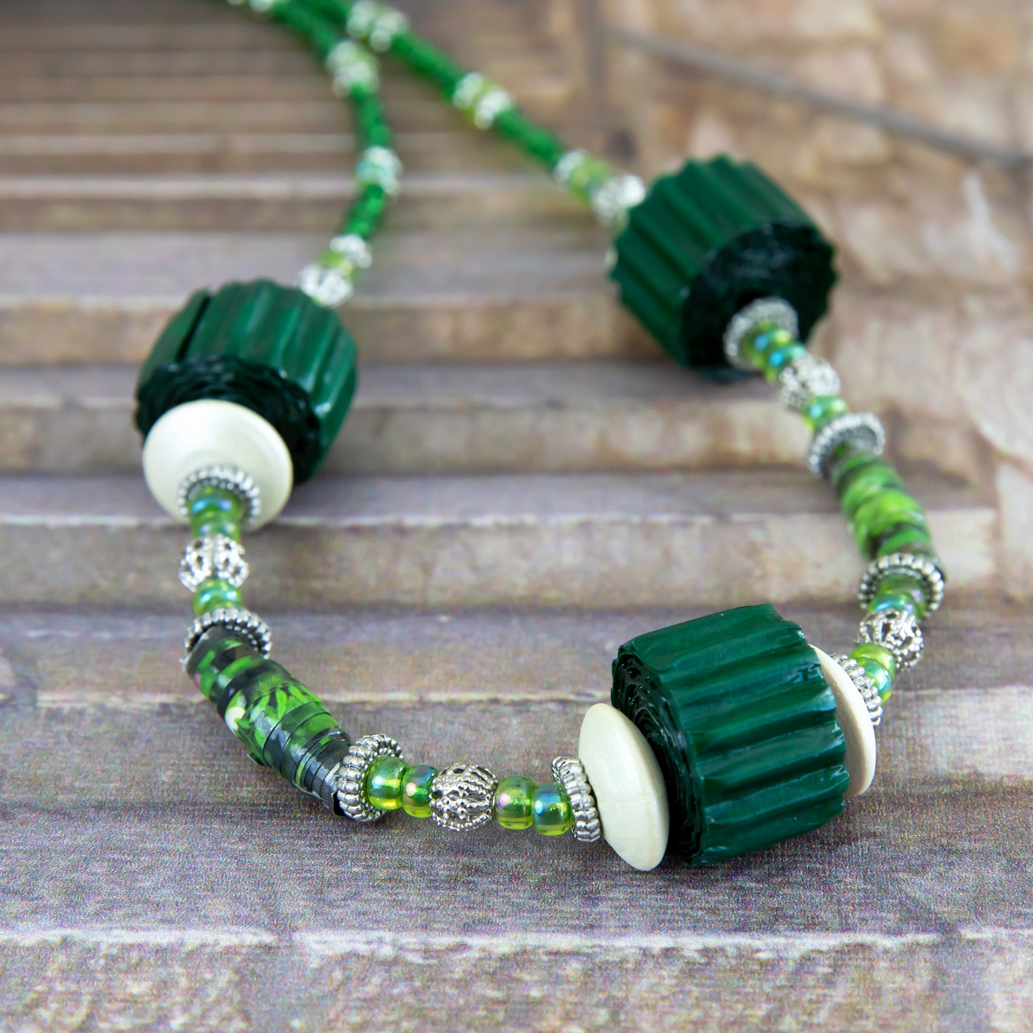 Dark Green Necklace - Image 3