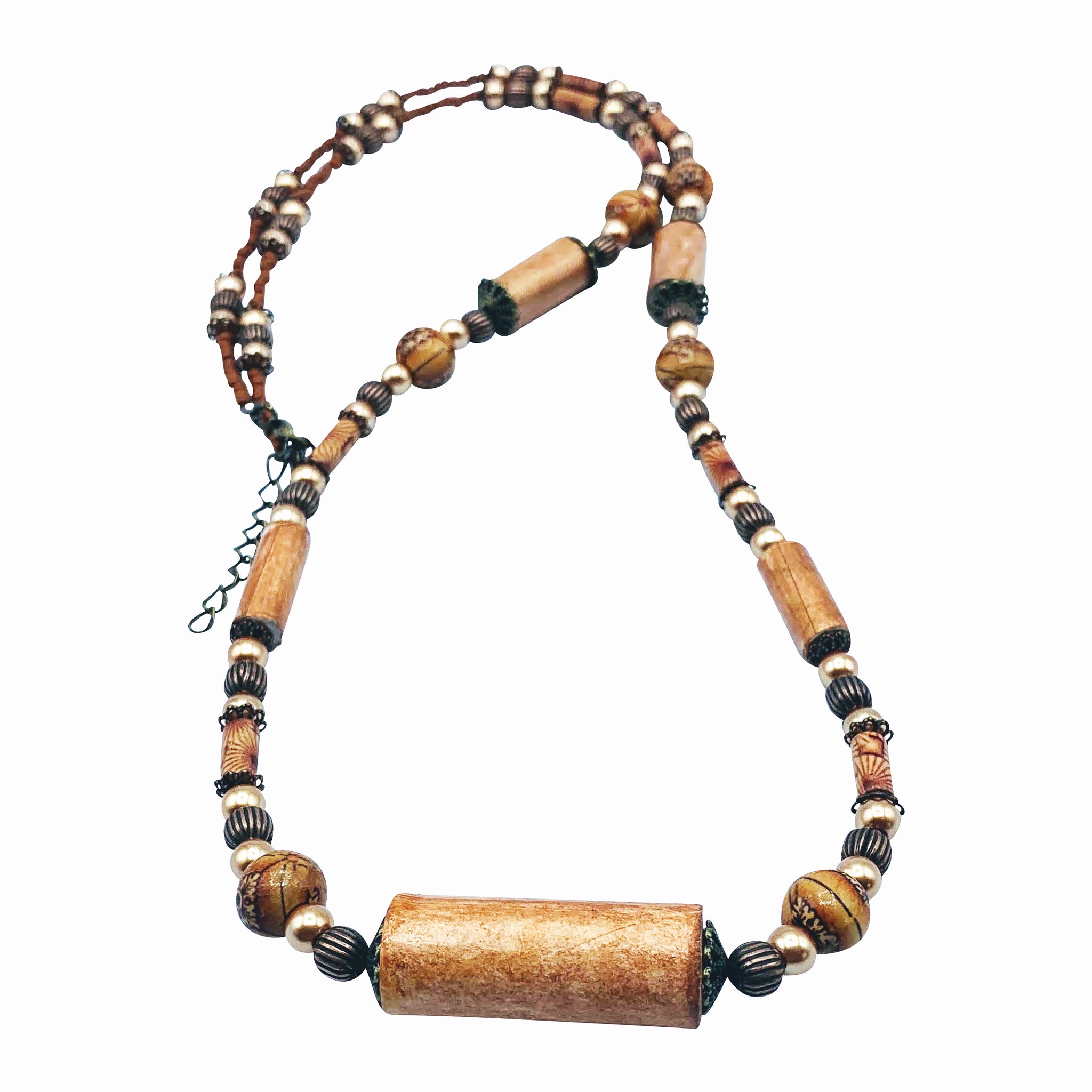 Elegant Bronze Hues Necklace