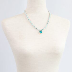 Etz Blue and White Necklace