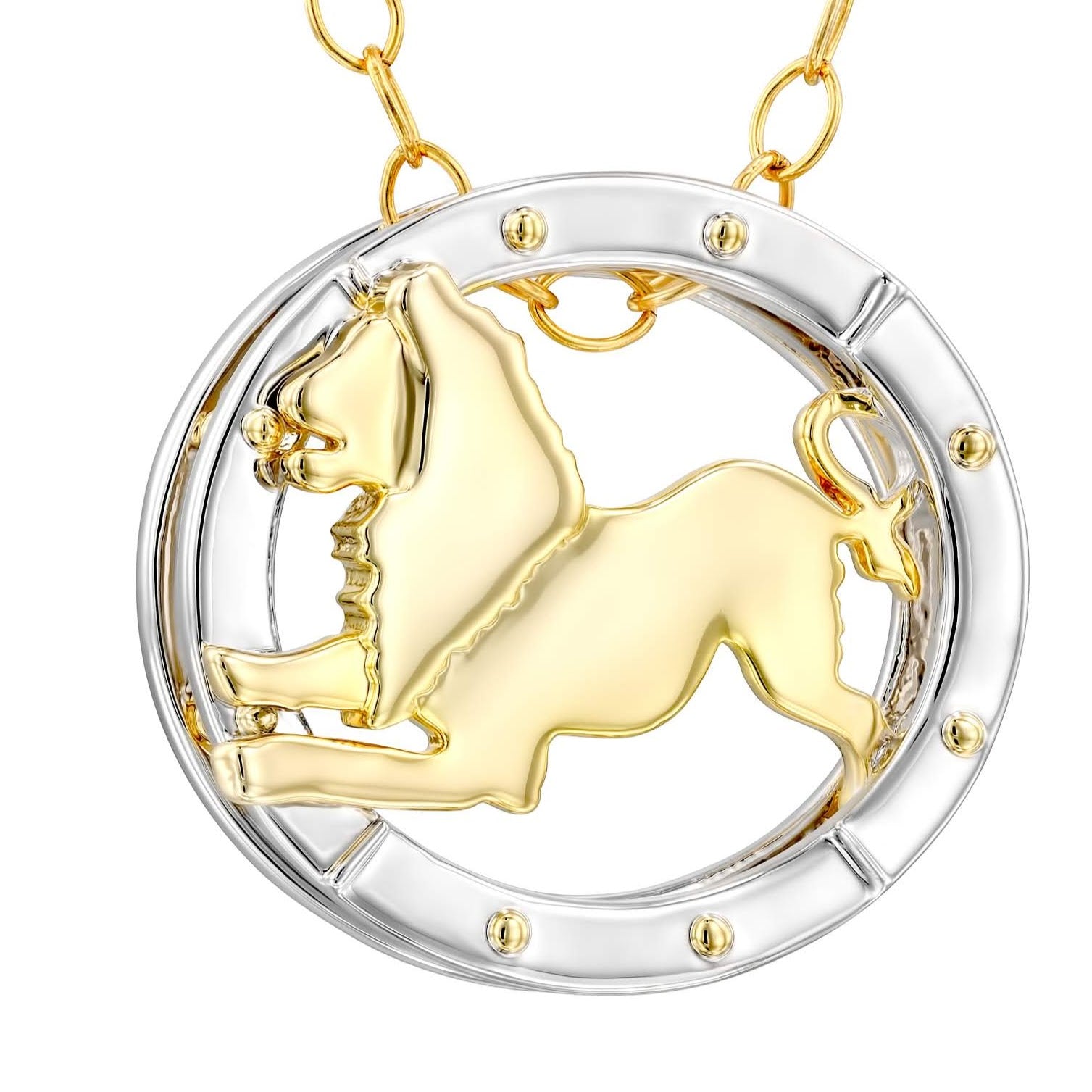 Lion of Judah Gold Pendant